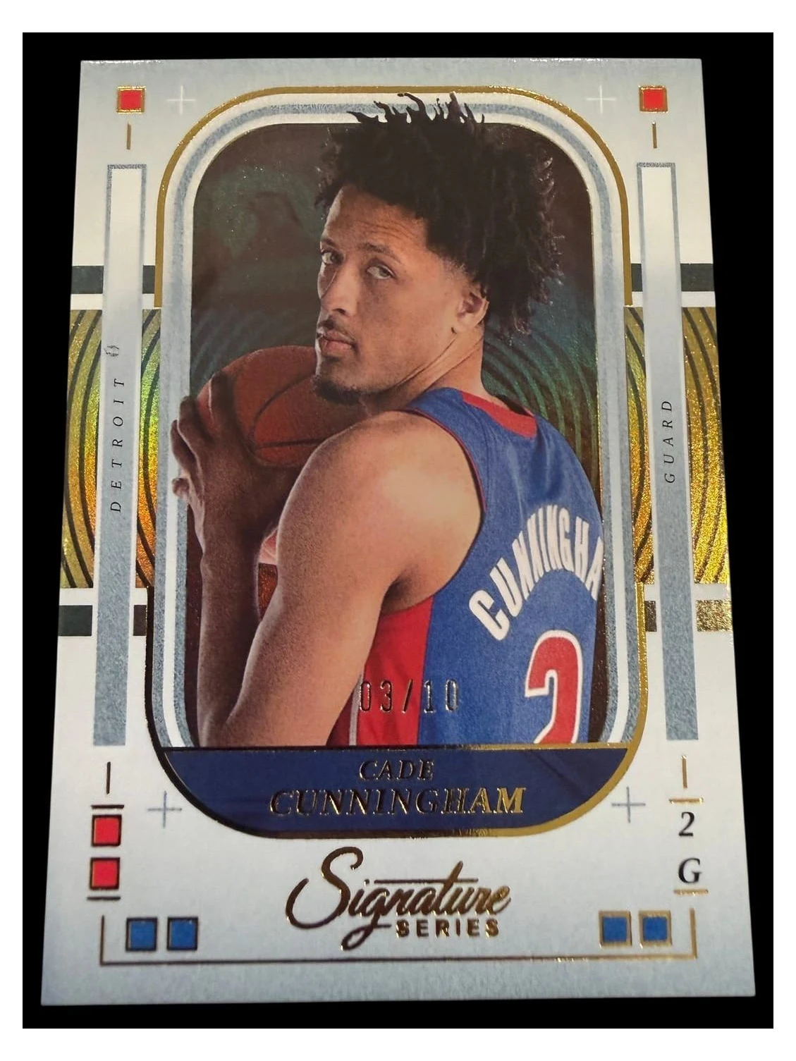 2025 Signature Series | Cade Cunningham | Gold | 3/10
