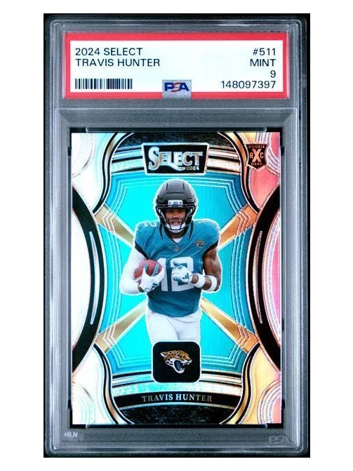 2024 Select | Rookie Travis Hunter | XRC | #511 | PSA 9