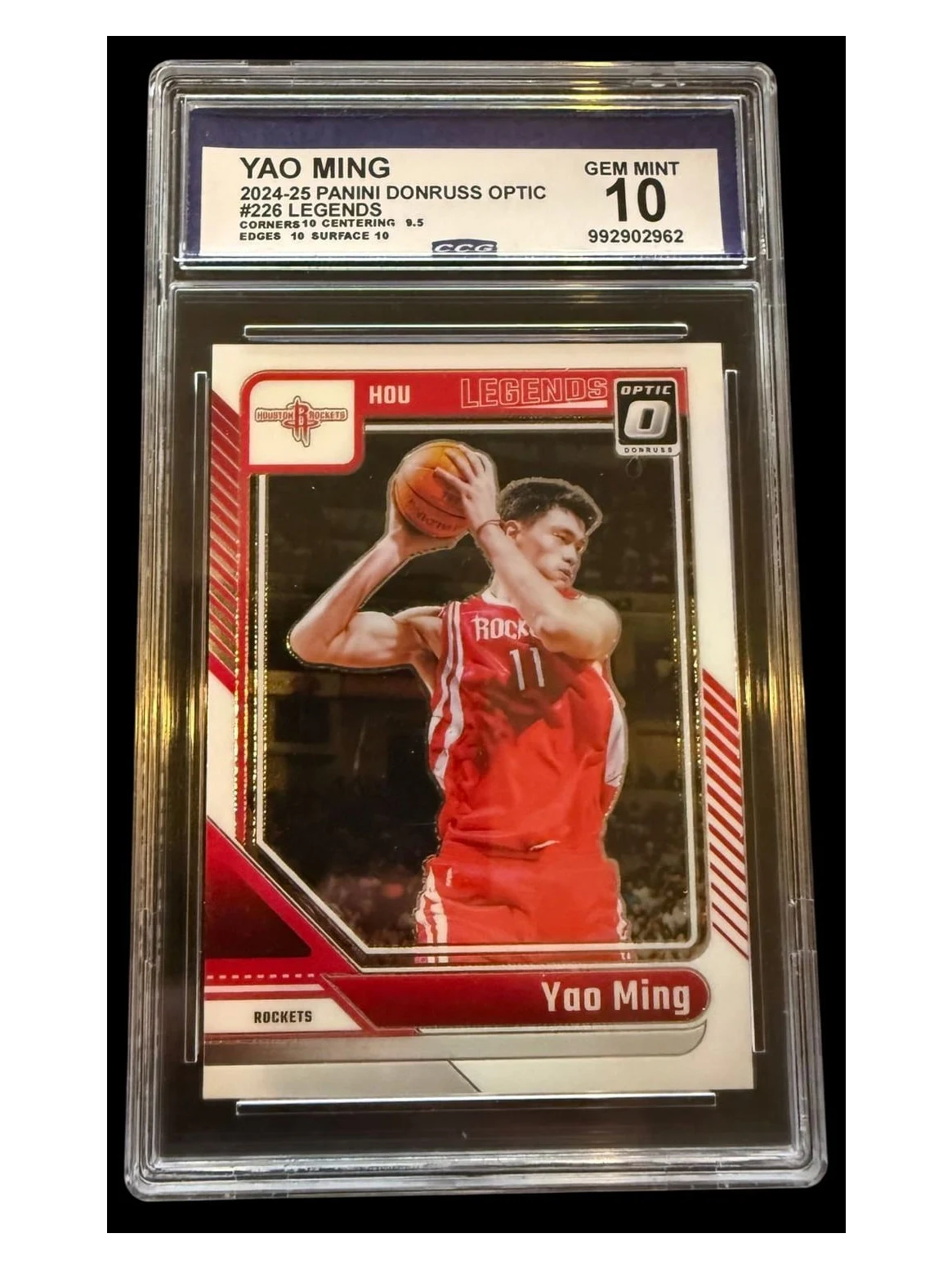 2024 Donruss Optic | Yao Ming | Legends | CCG 10