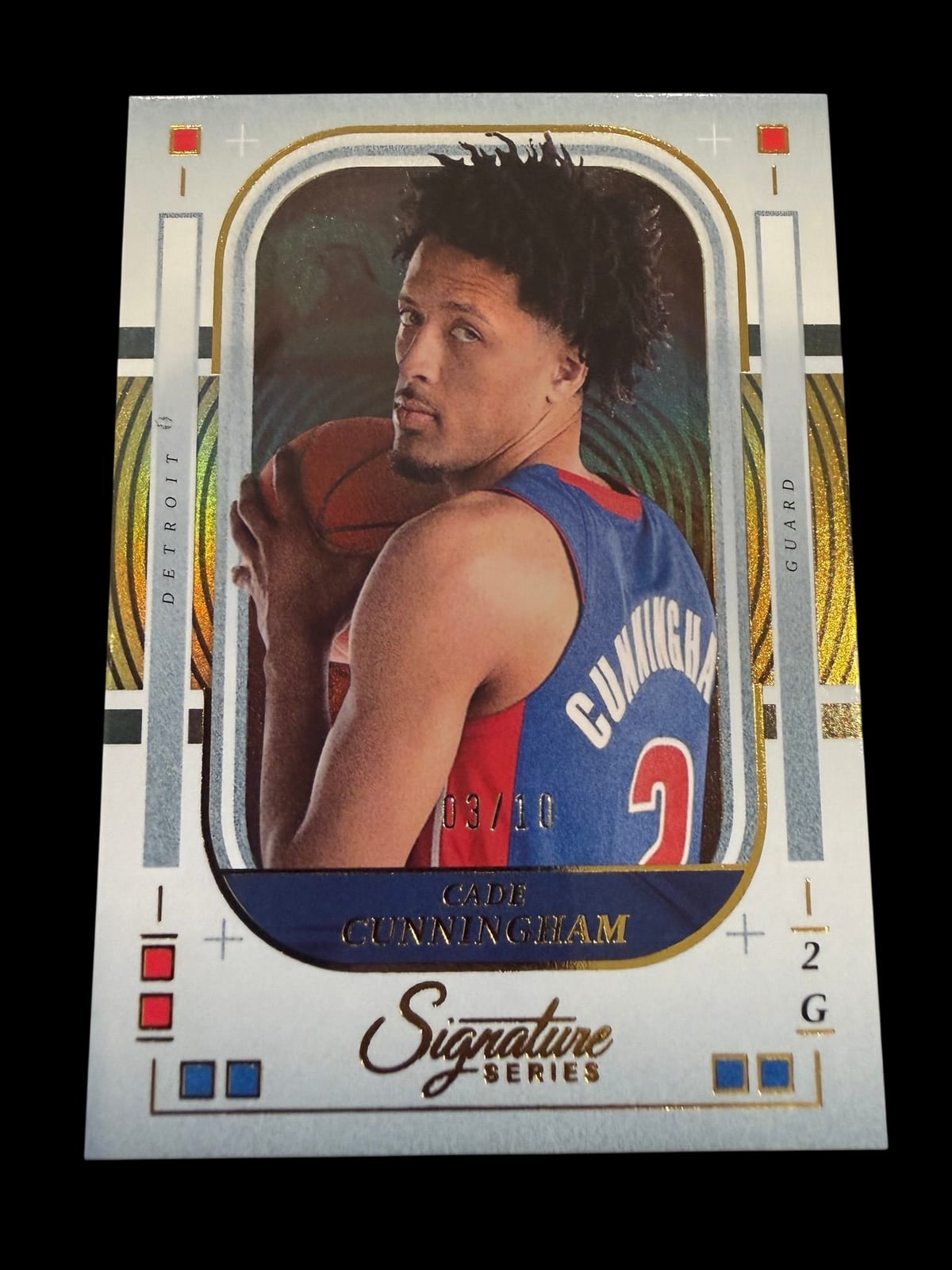 2025 Signature Series | Cade Cunningham | Gold | 3/10