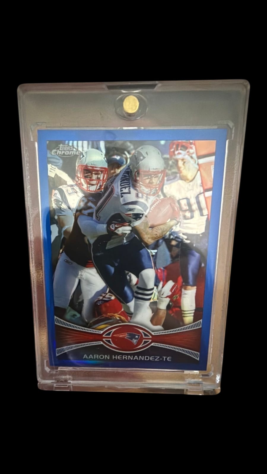 2012 Topps Chrome | Aaron Hernandez | 146/199 | #112