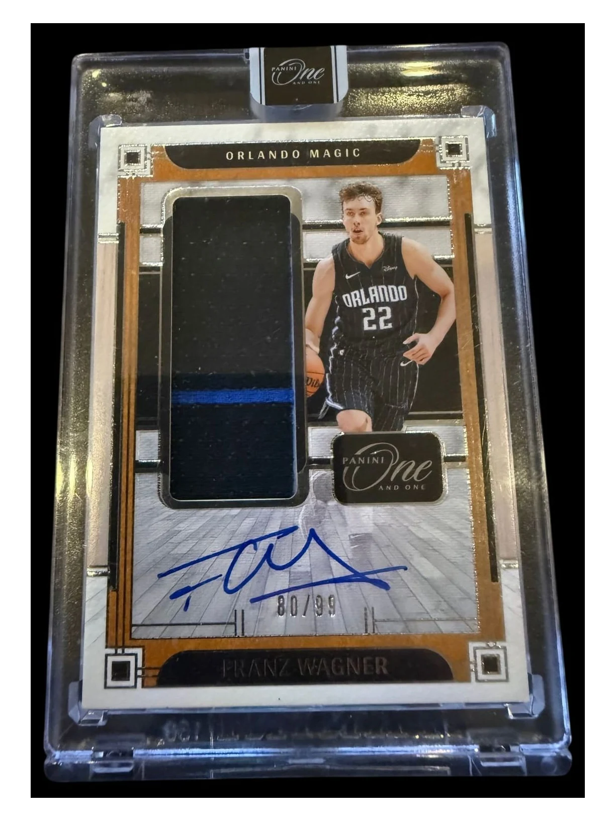 2023 Panini One and One | Franz Wagner | Auto Jumbo Patch | 80/99