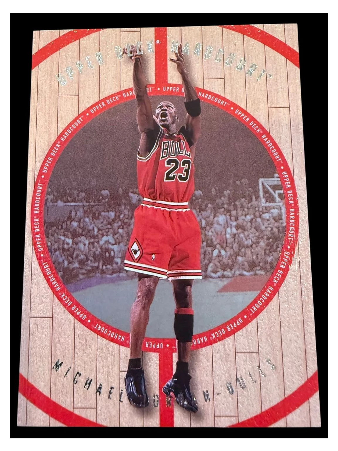 1998 Upper Deck | Michael Jordan | Hardwood | #23-A | HOF | GOAT