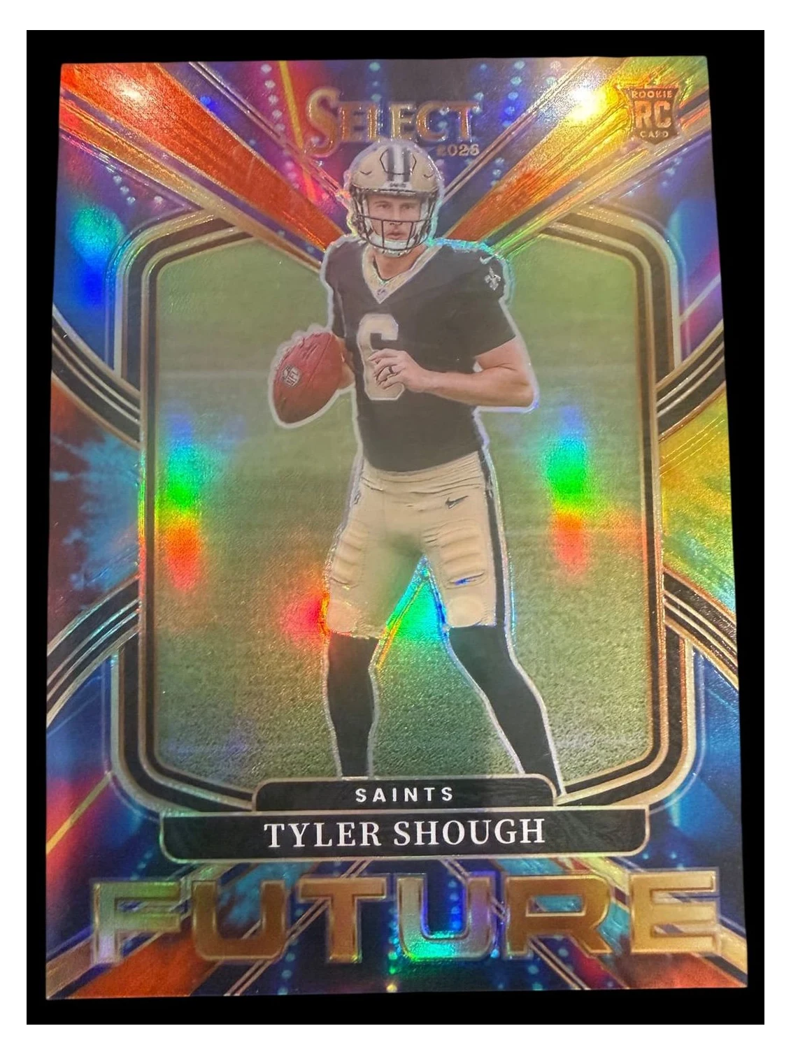 2025 Select | Rookie Tyler Shough | Future Tie Dye | 8/25 | #17
