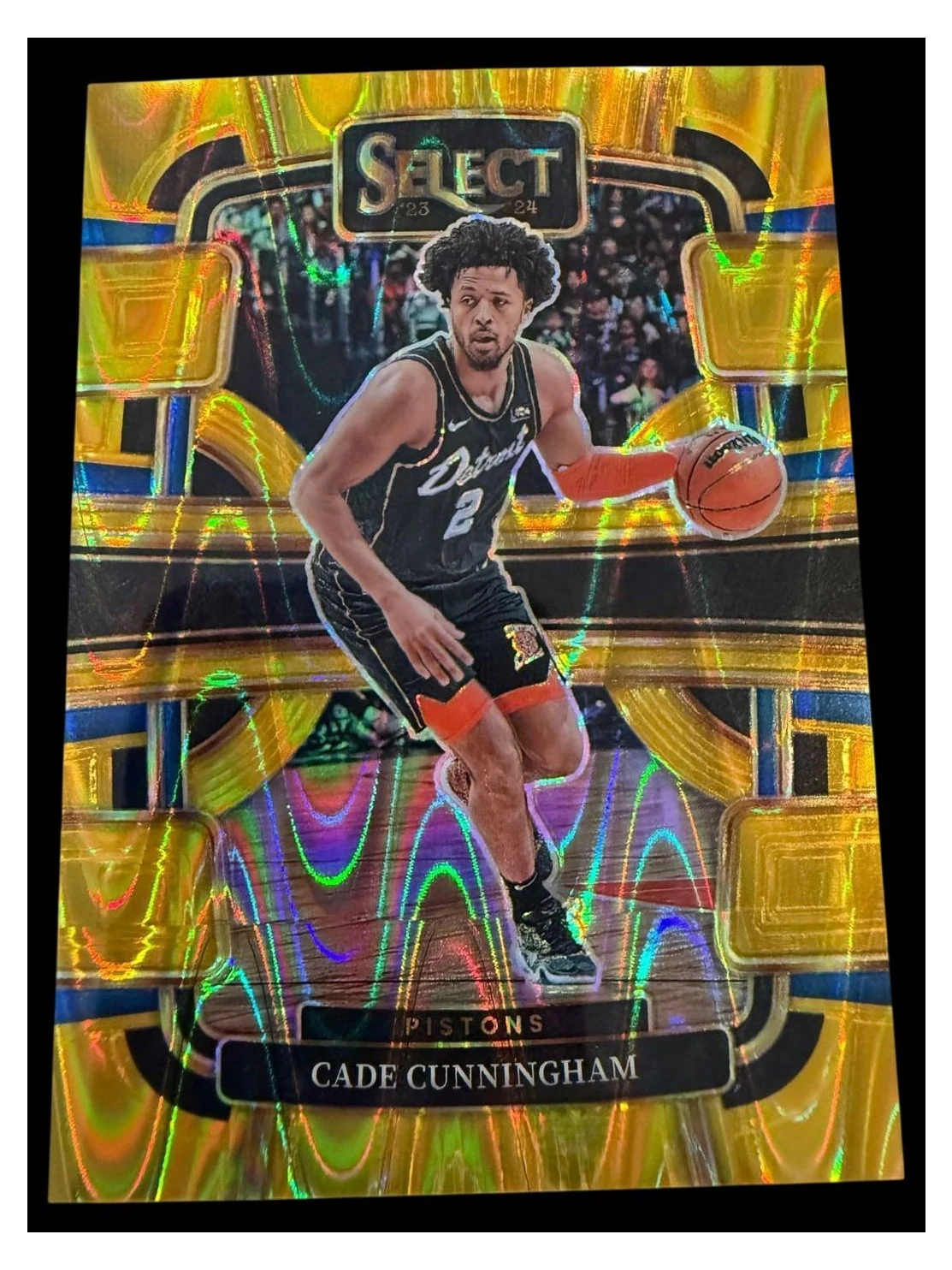 2023 Select | Cade Cunningham | Gold Flash Prizm | 8/10 | #26