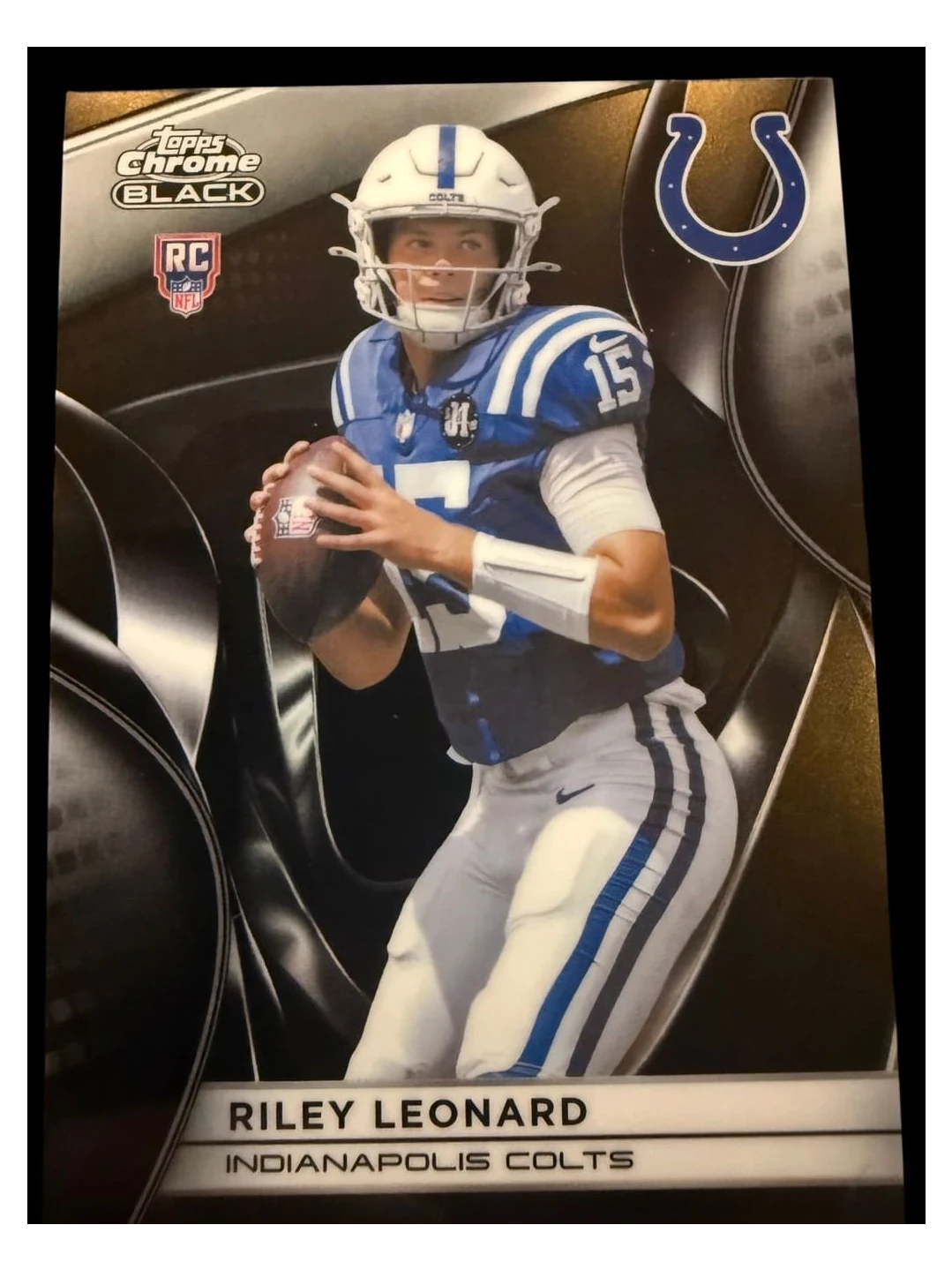 2025 Topps Chrome Black | Rookie Riley Leonard | #121