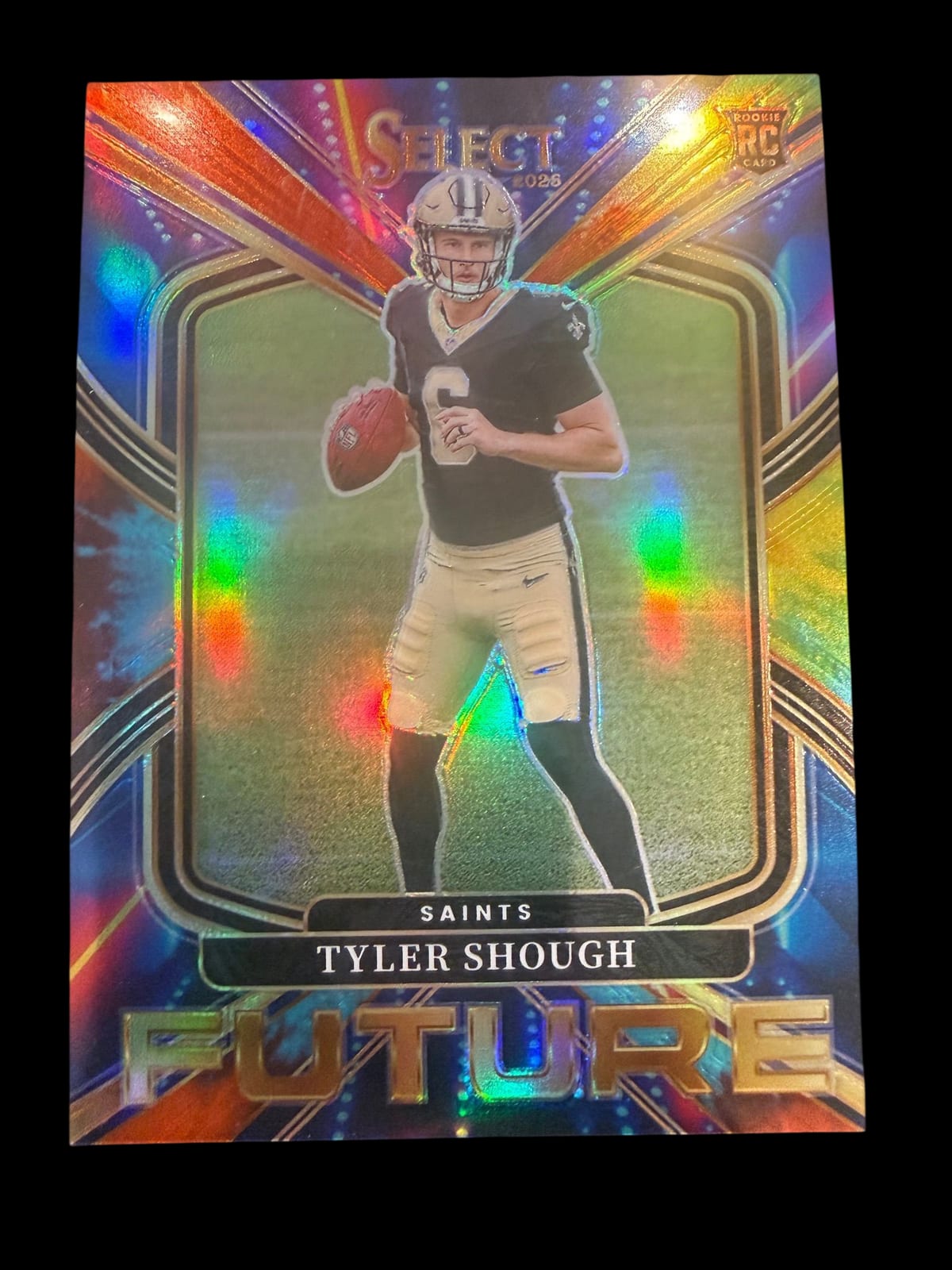 2025 Select | Rookie Tyler Shough | Future Tie Dye | 8/25 | #17