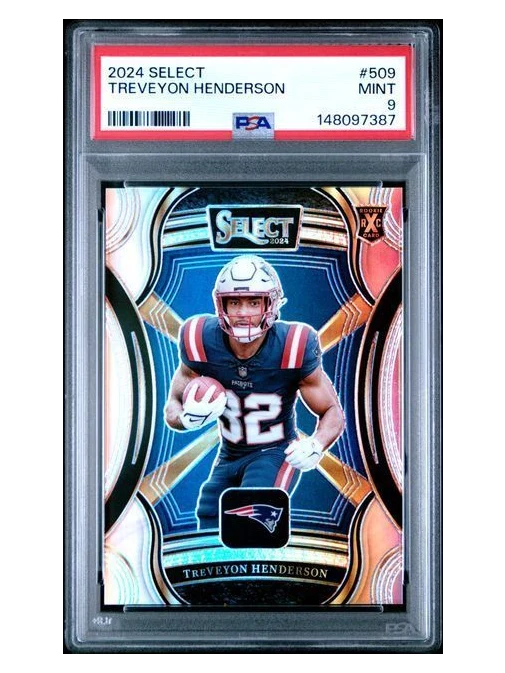 2024 Select | Rookie Treveyon Henderson | XRC | #509 | PSA 9