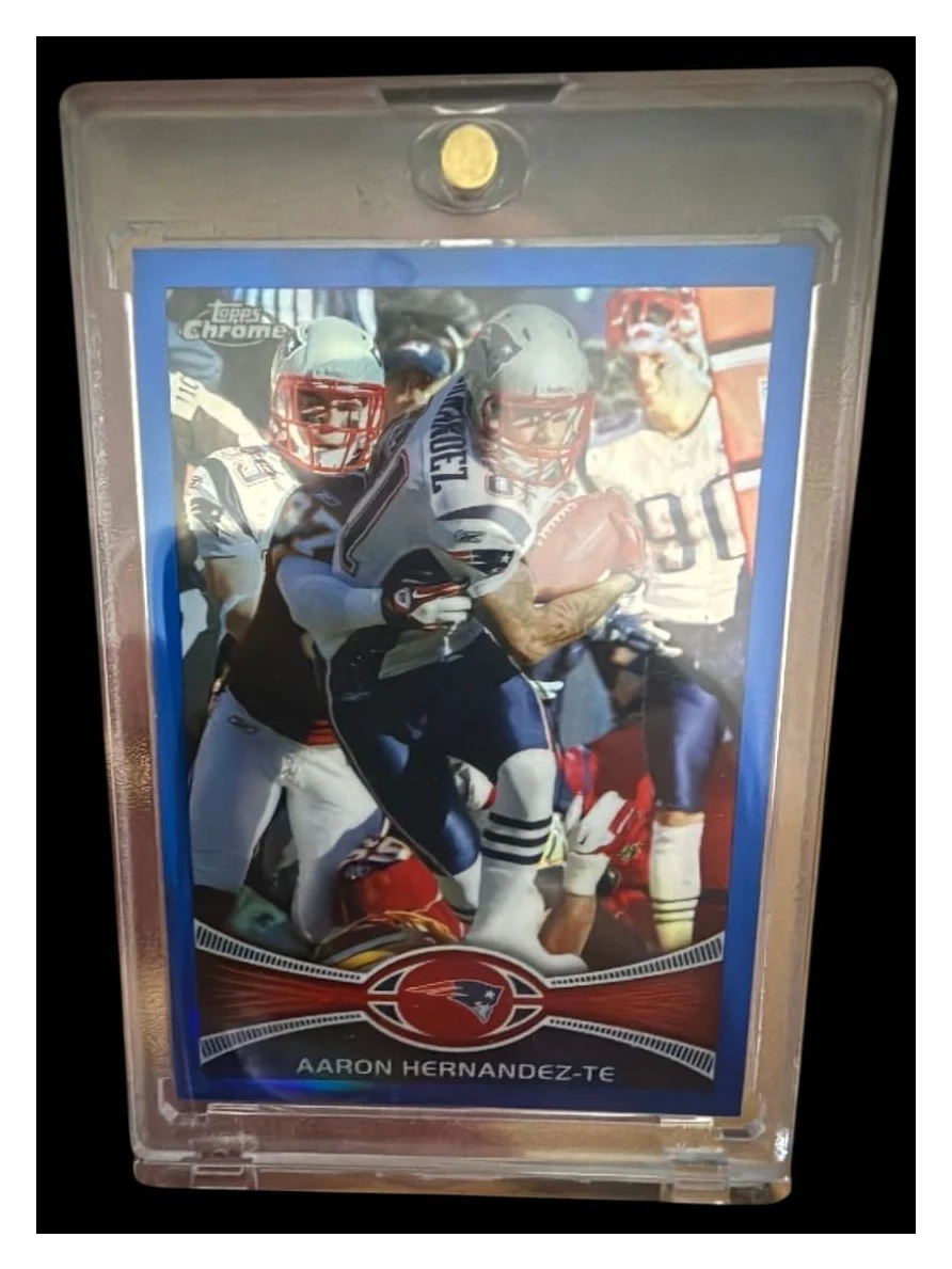 2012 Topps Chrome | Aaron Hernandez | 146/199 | #112