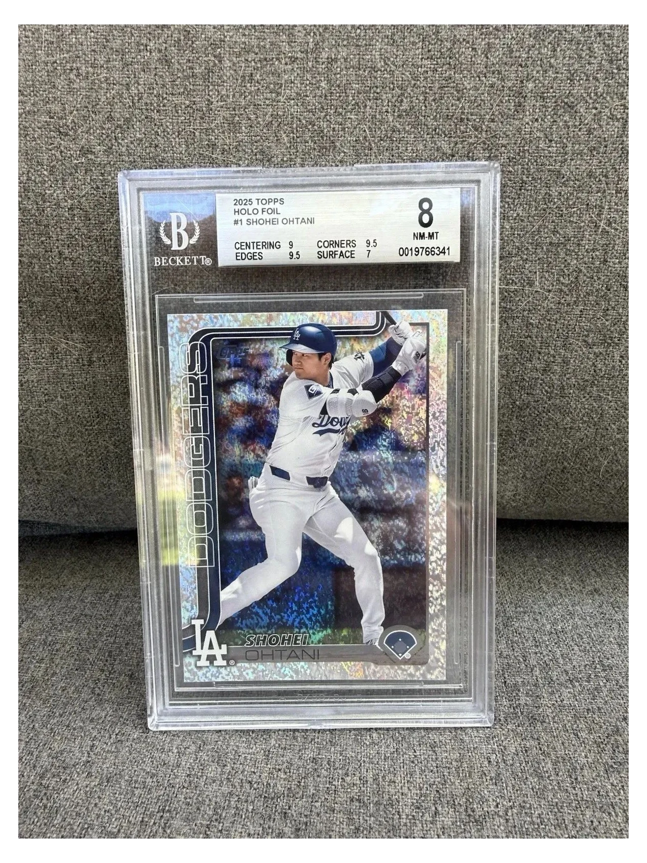 2025 Topps | Shohei Ohtani | Holo Foil | #1 | BGS 8