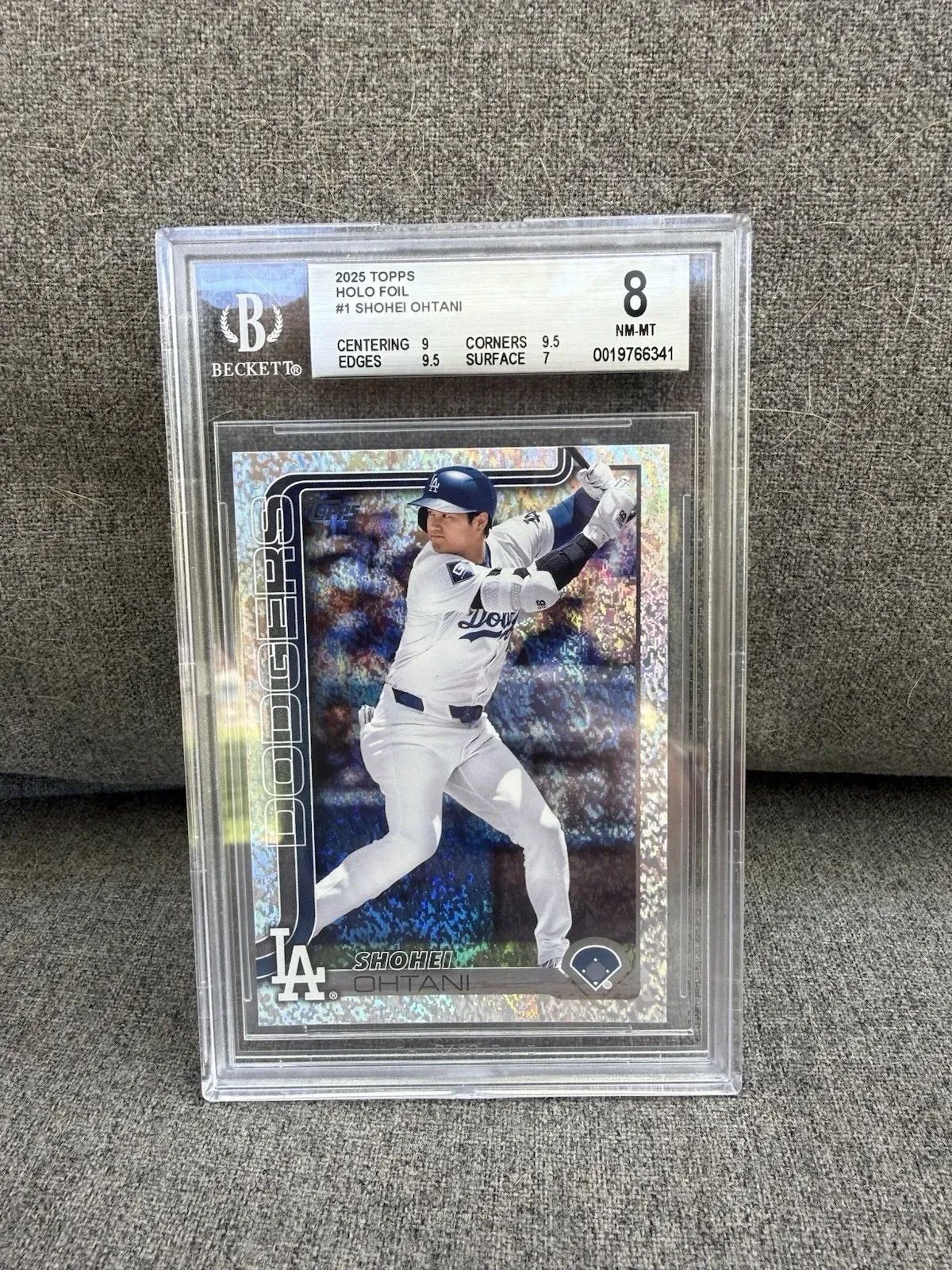 2025 Topps | Shohei Ohtani | Holo Foil | #1 | BGS 8