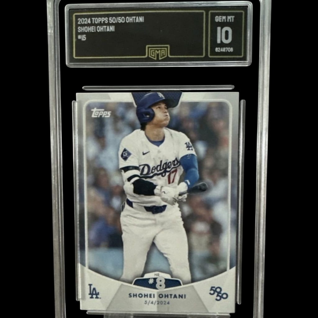 2024 Topps 50/50 Ohtani | Shohei Ohtani | 5/4/2004 | GMA 10 | #15