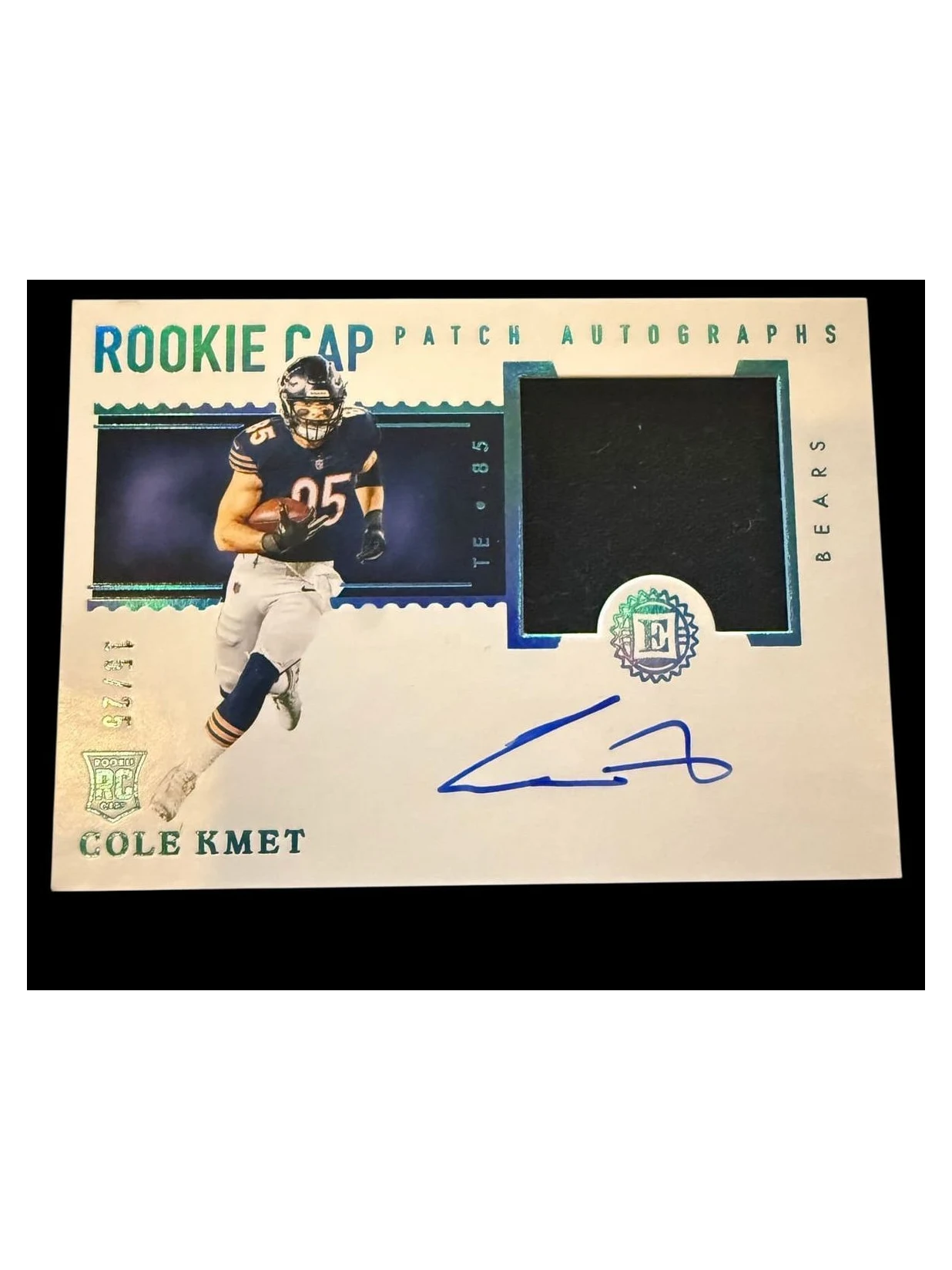 2020 Encased | Rookie Cole Kmet | Autograph Patch | 15/25