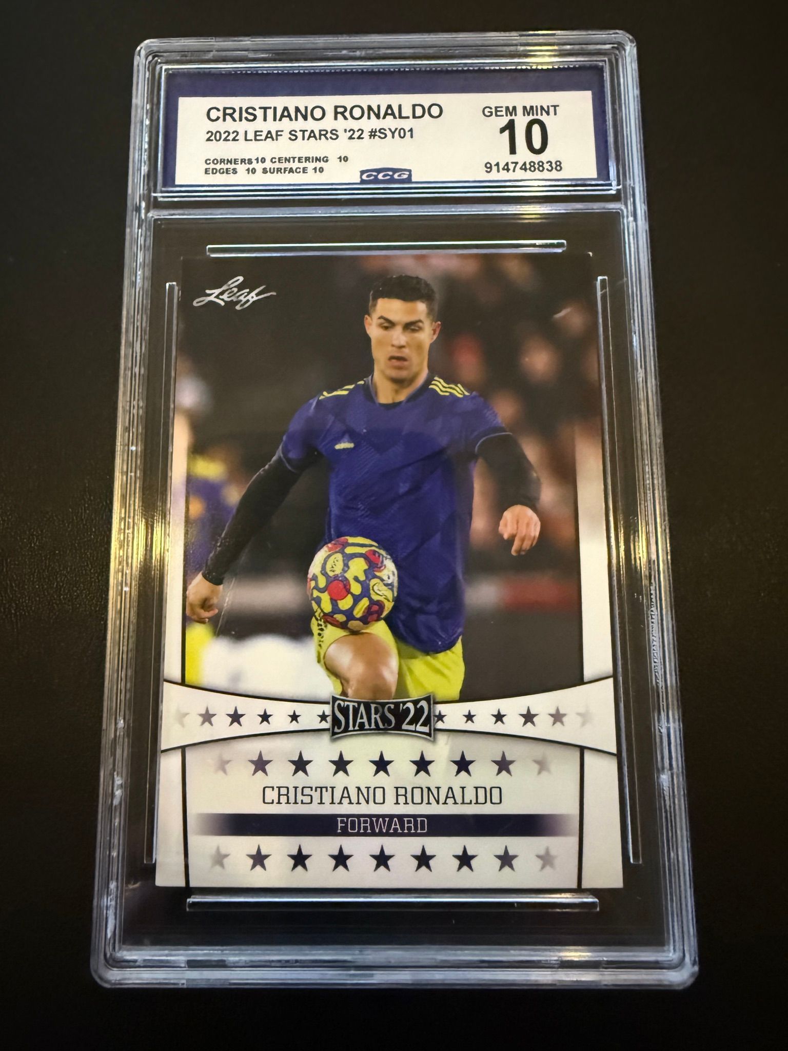 2024 Leaf Stars | Cristiano Ronaldo | CCG 10