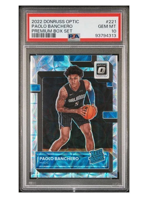2022 Donruss Optic | Rookie Paolo Banchero | Premium Box Set | 36/249 | PSA 10