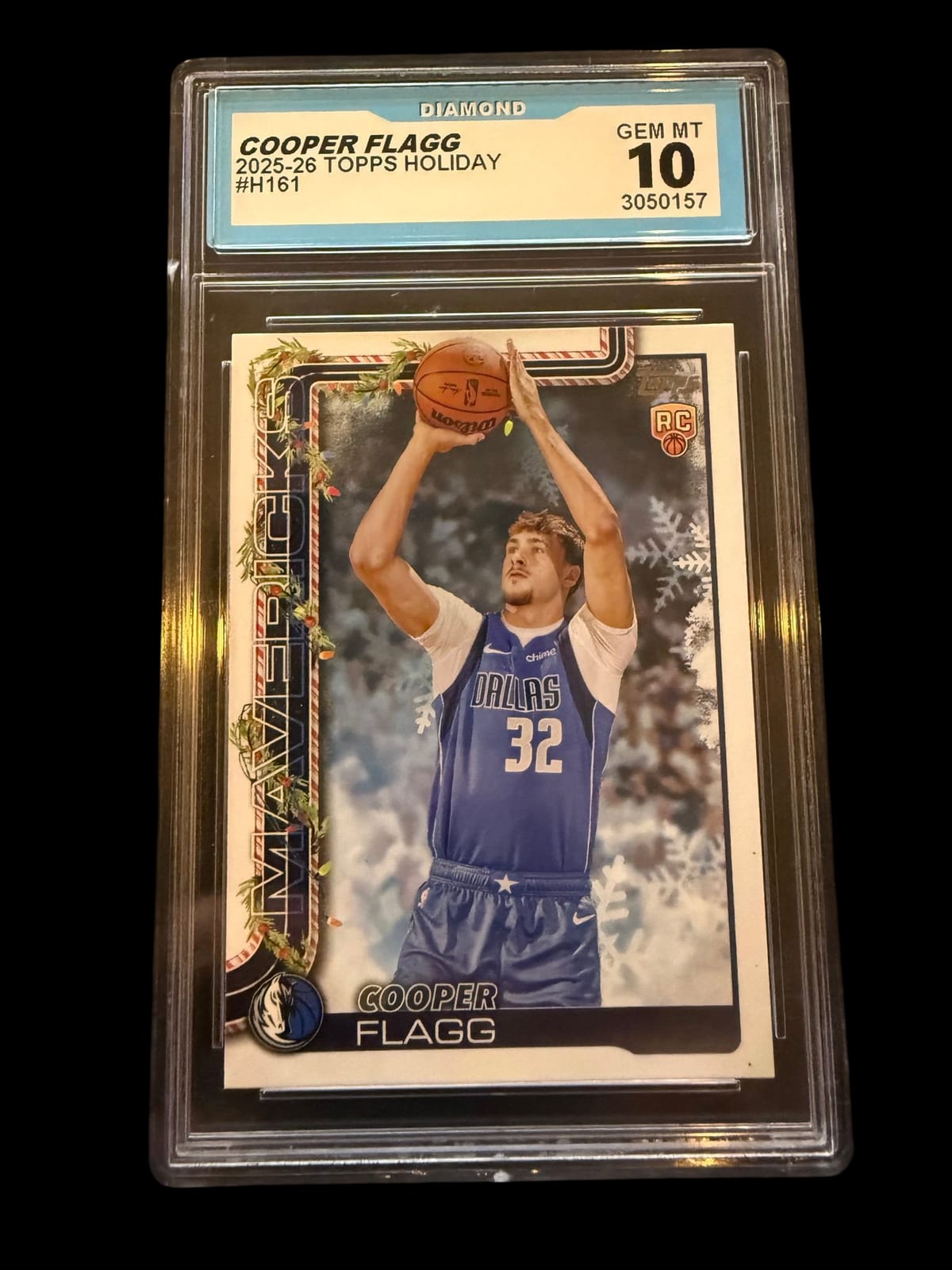 2025 Topps Holiday | Rookie Cooper Flagg | DSG 10