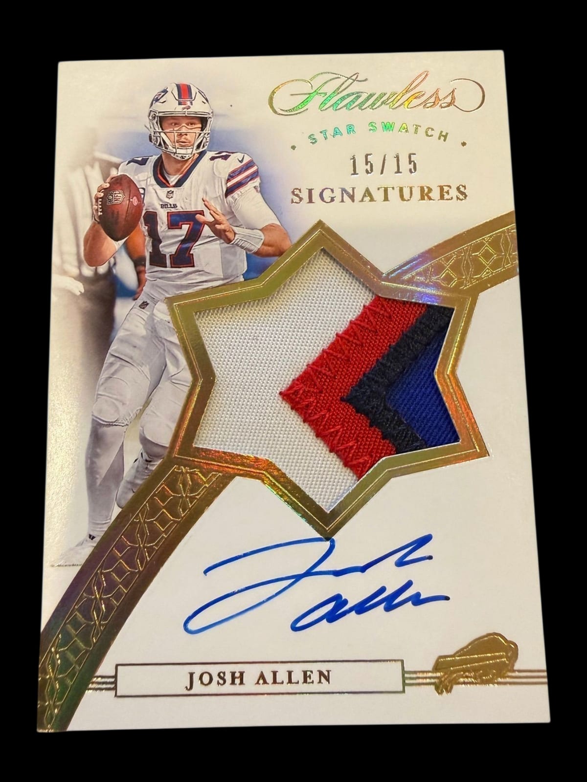 2020 Flawless | Josh Allen | Star Swatch Signature | 15/15