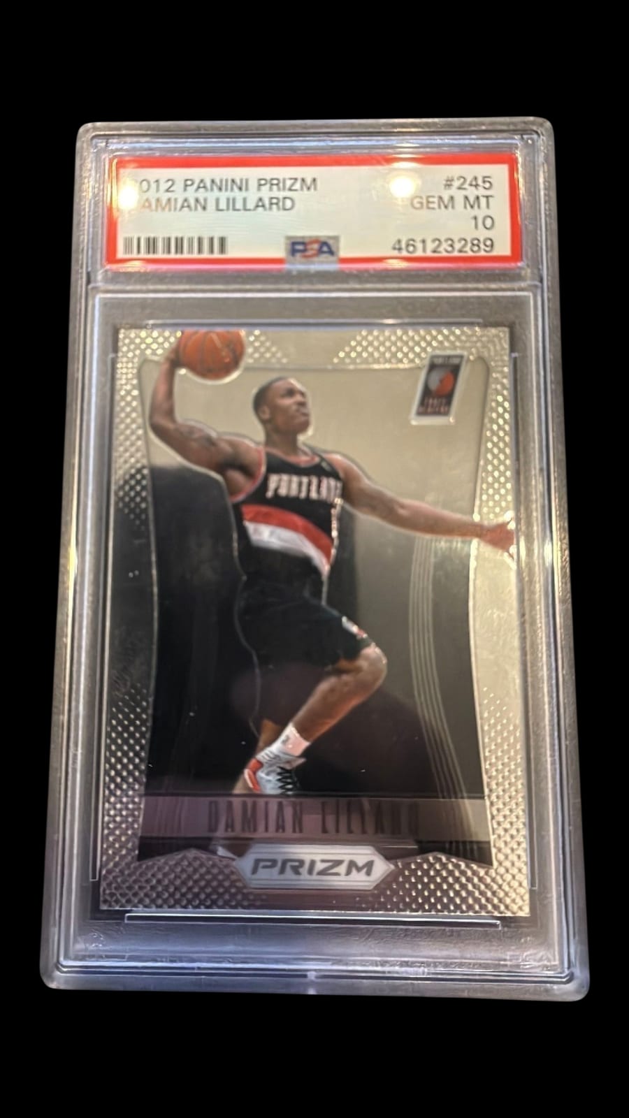 2012 Prizm | Rookie Damian Lillard | #245 | PSA 10