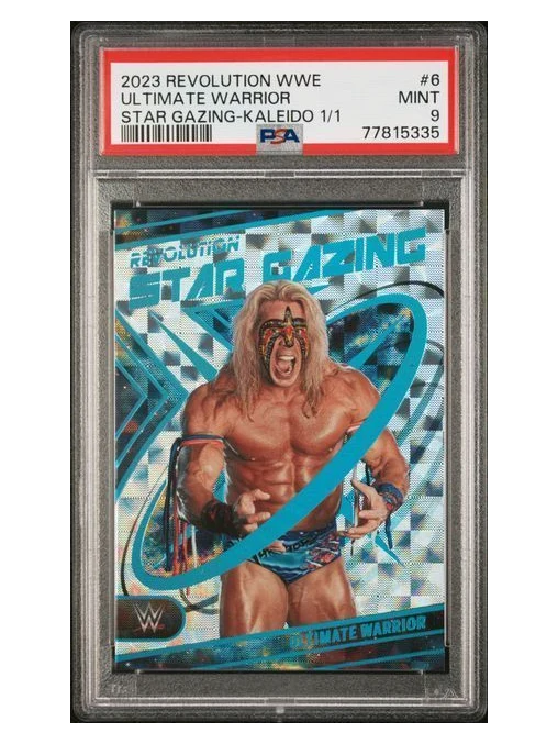 2023 Revolution WWE | Ultimate Warrior | Star Gazing Kaleido 1/1 | PSA 9