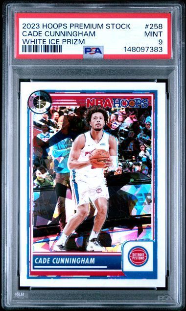 2023 Hoops Premium Stock | Cade Cunningham | #258 | PSA 9 | 4/25