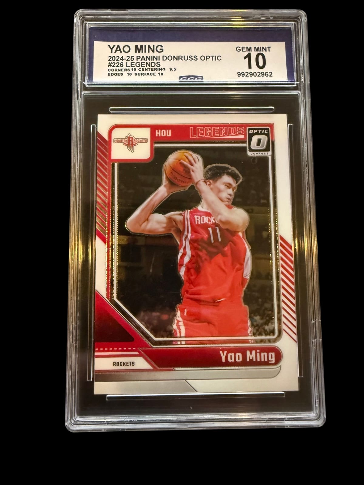 2024 Donruss Optic | Yao Ming | Legends | CCG 10
